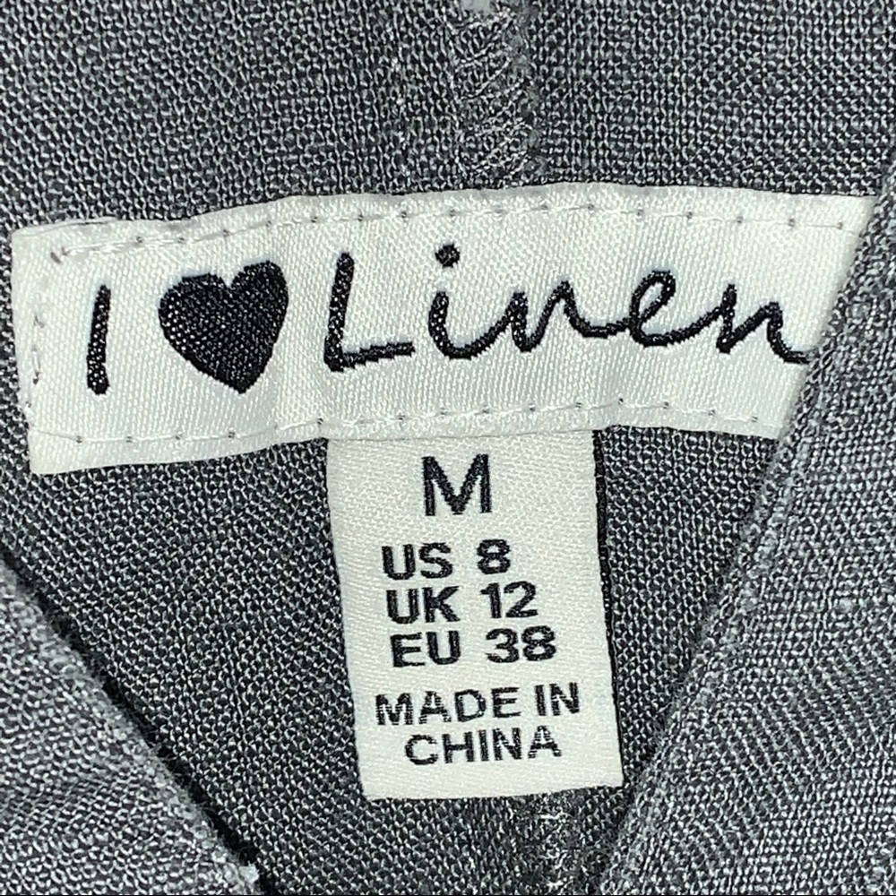 {NWOT} MALVIN Linen Dress with Pockets - Picture 4 of 10